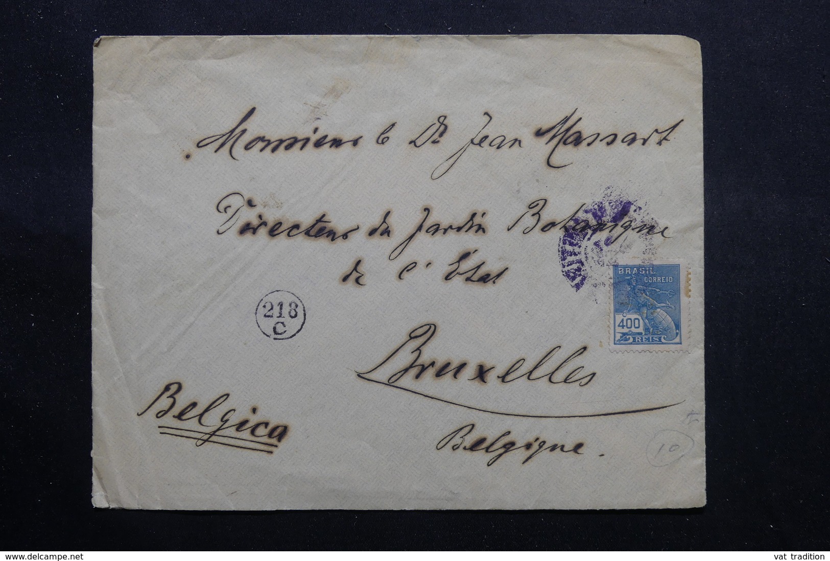 BRÉSIL - Enveloppe De Sao Paulo Pour La Belgique  - L 55143 - Cartas & Documentos