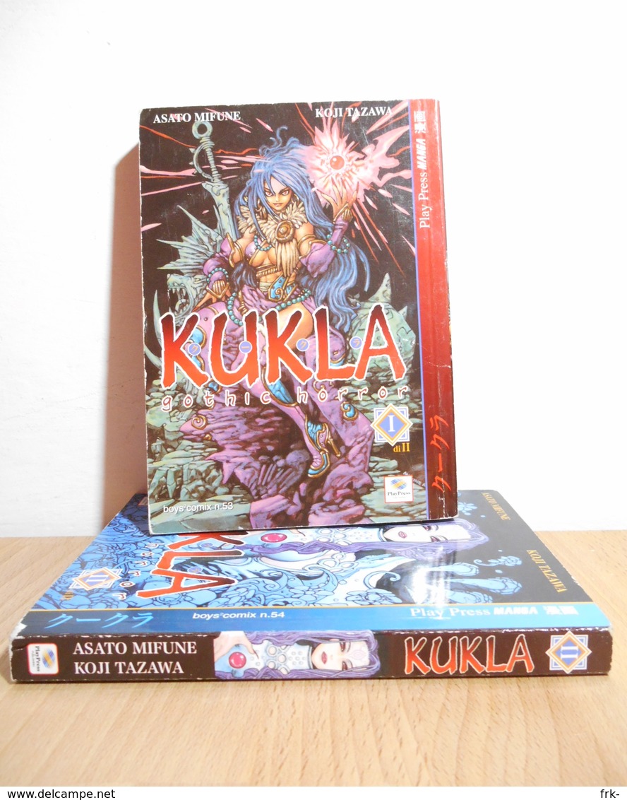 Kukla Gothic Horror 1\2 Completo Play Press - Manga