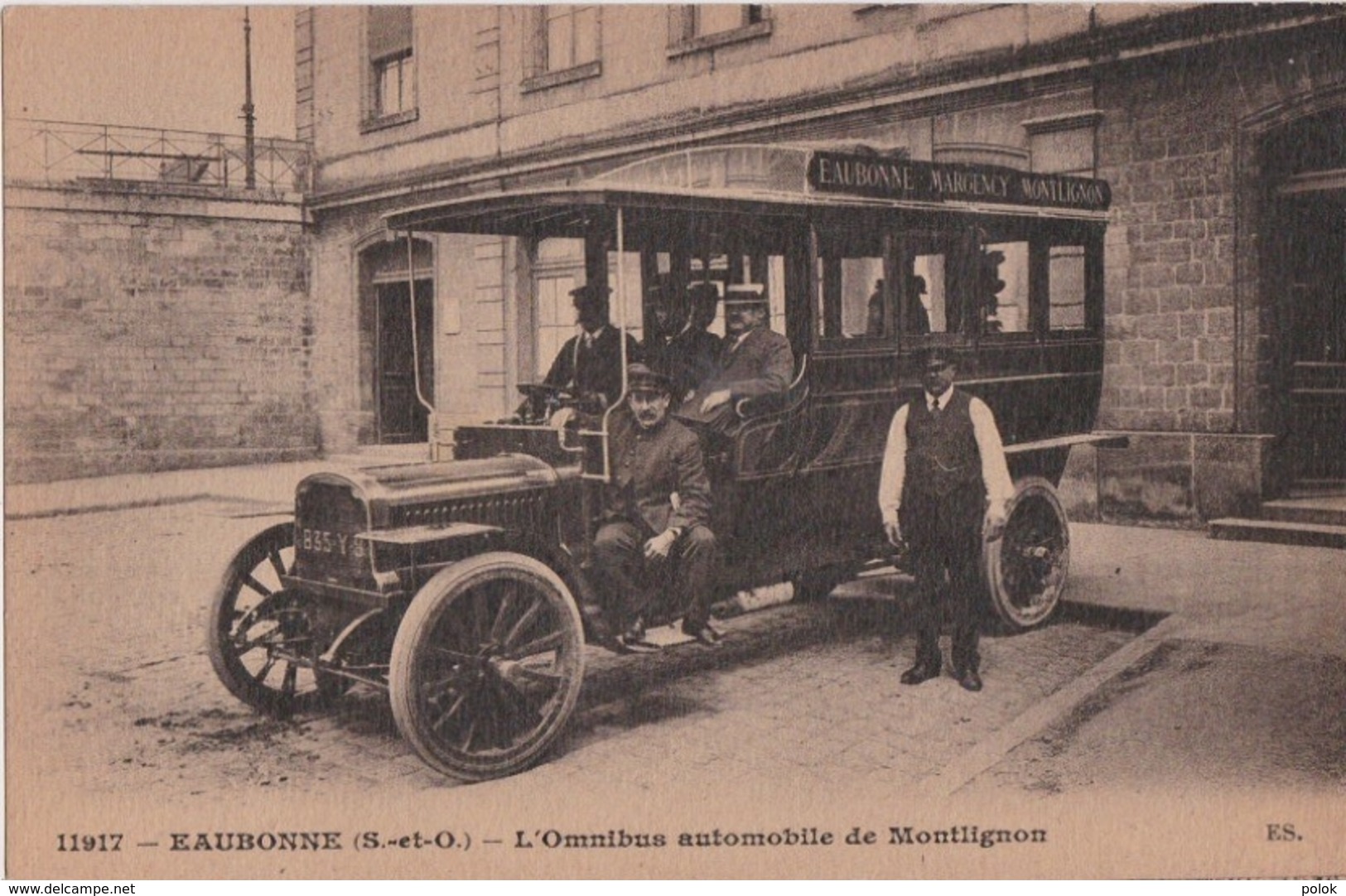 Bx - Cpa EAUBONNE - L'Omnibus Automobile De Montlignon - Autres & Non Classés