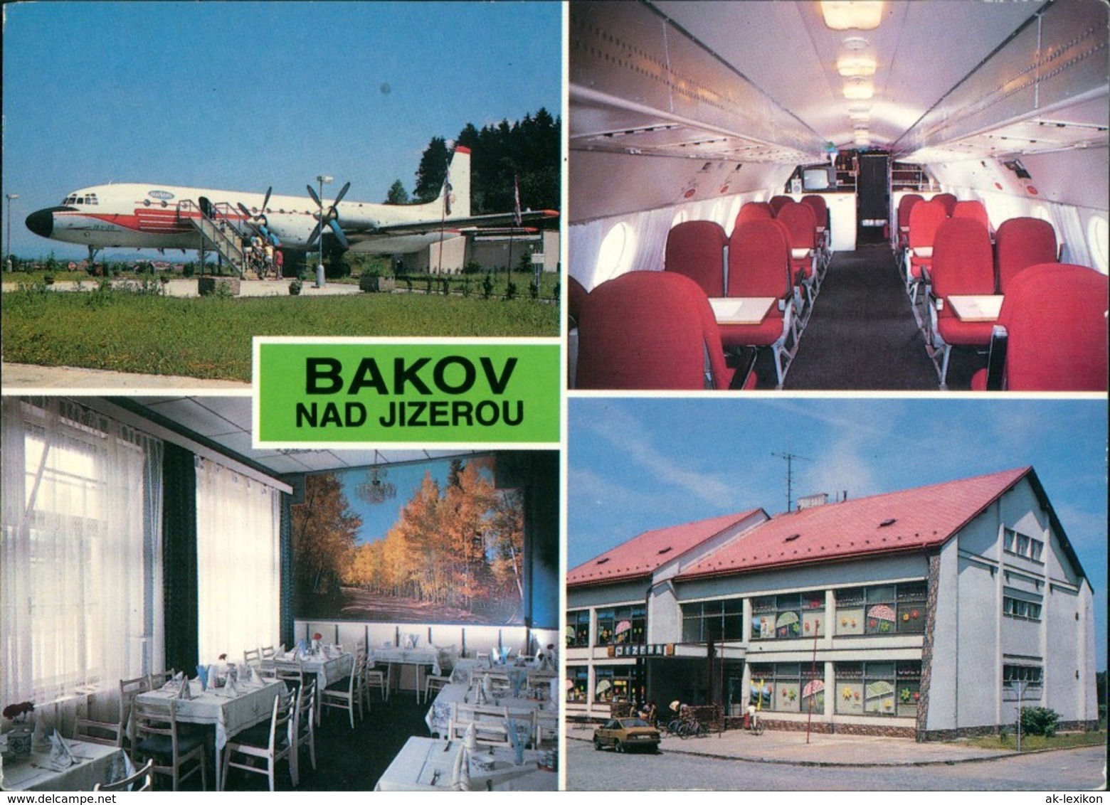 Backofen An Der Iser Bakov Nad Jizerou 4 Bild Flugzeug Gasthaus 1989 - Tchéquie
