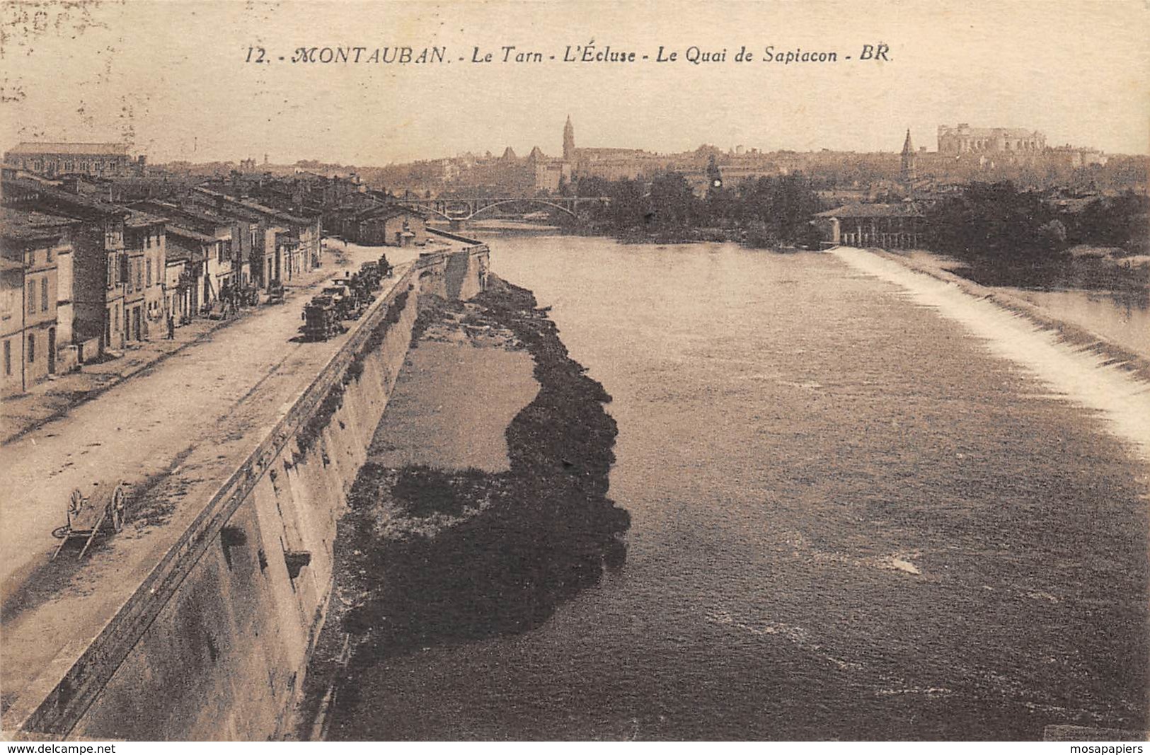 Montauban - Le Tarn, L'Ecluse - Le Quai De Sapiacon - Montauban