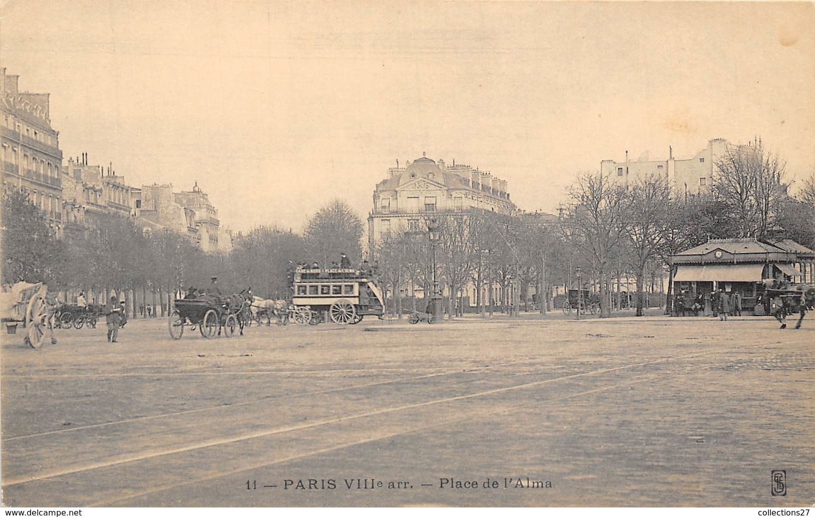 75008-PARIS- PLACE DE L'ALMA - Arrondissement: 08