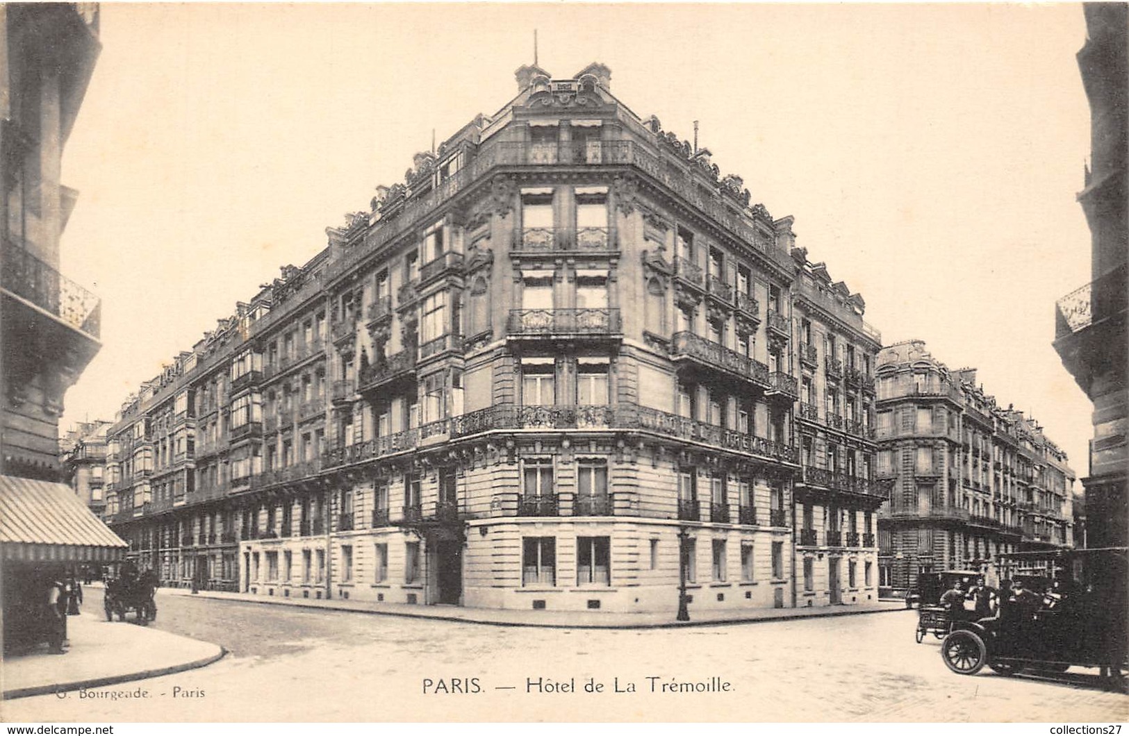 75008-PARIS-HÔTEL DE LA TREMOILLE - Cafés, Hôtels, Restaurants