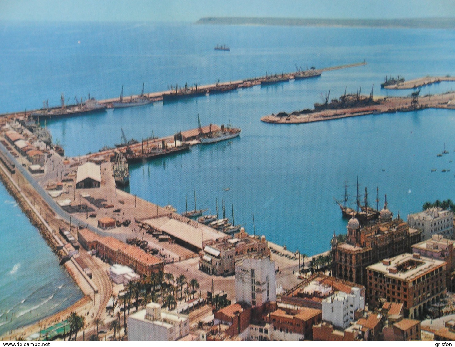 Alicante Vista Parcial Puerto Harbour Port - Alicante