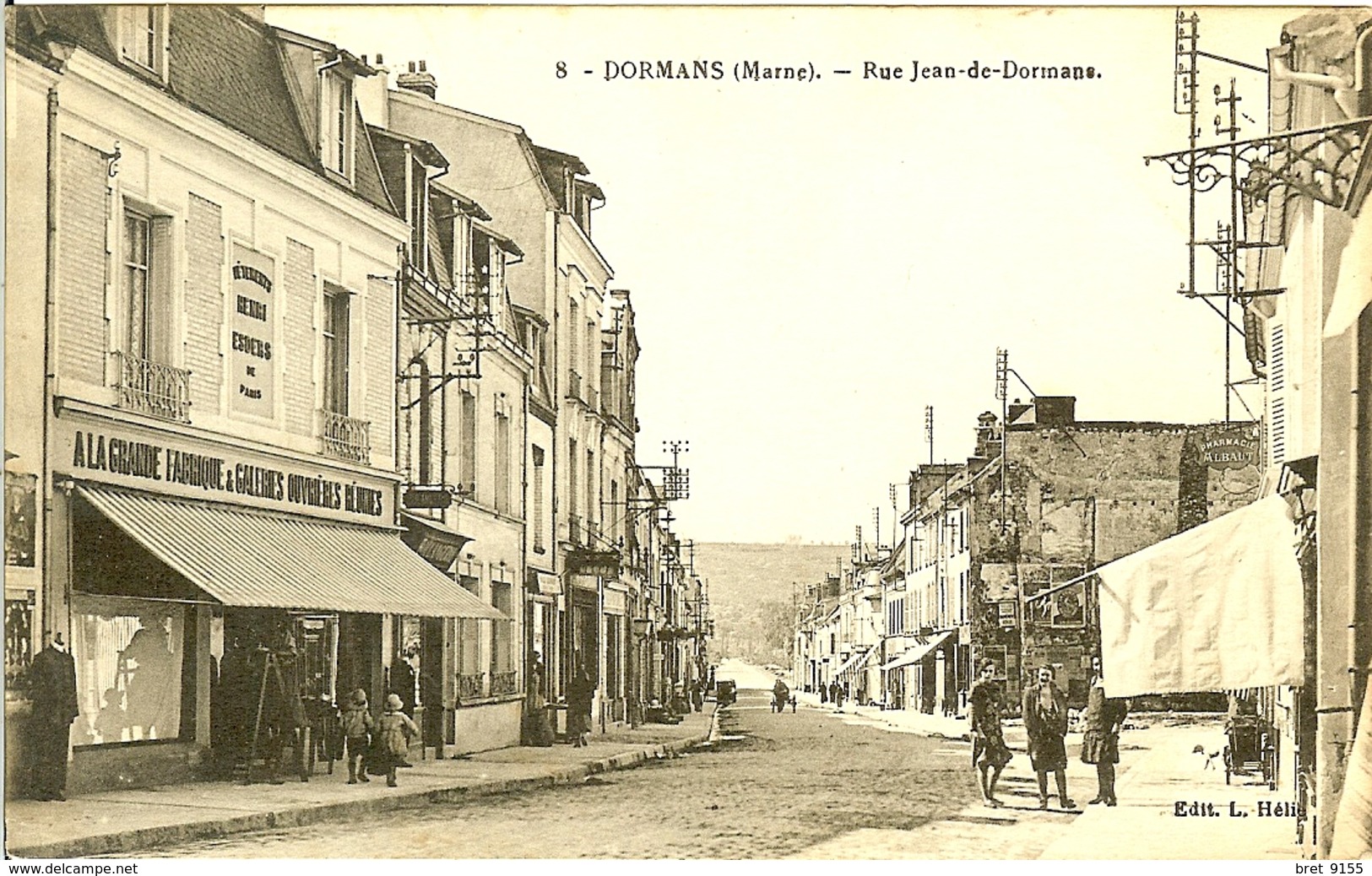 51 DORMANS LA GRANDE FABRIQUE DANS LA RUE JEAN DE DORMANS - Dormans