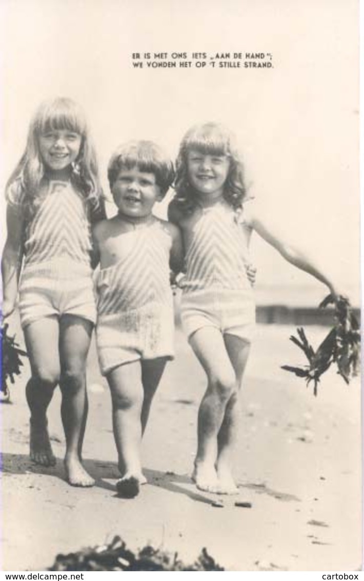 Katwijk Aan Zee, Strandopname   (type Fotokaart) (met Gelegenheidsstempel Werving Bad En Woonplaats) 3 X Scan - Katwijk (aan Zee)