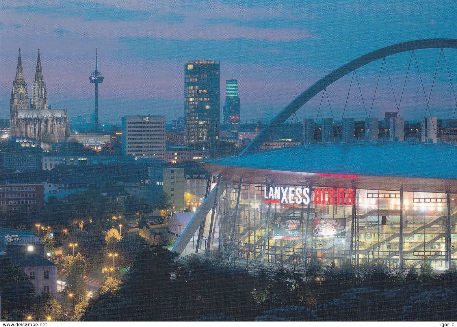 Germany 2010 Card: Ice Hockey Sur Glace; Eishockey; IIHF World Championship LanXess Arena Köln; Paralympics; 2 Scans - Eishockey