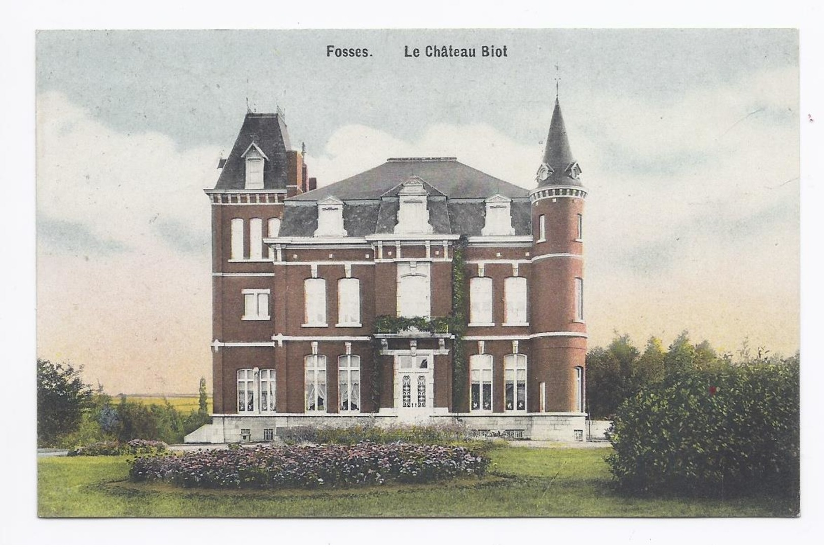 1911 FOSSES - LE CHÂTEAU BIOT - Fosses-la-Ville