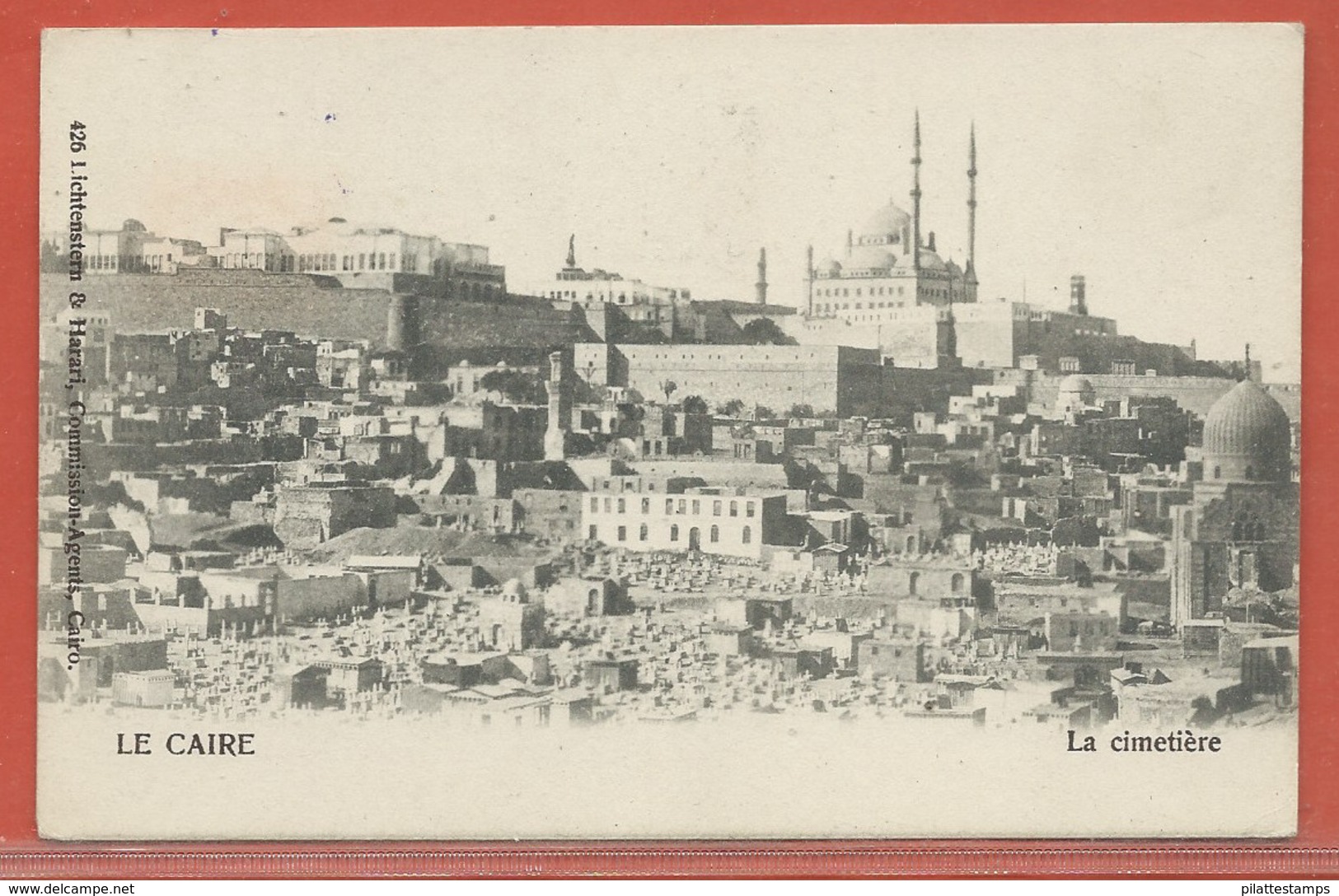 PORT SAID CARTE POSTALE AFFRANCHIE DE 1906 POUR POUR PARIS FRANCE - Covers & Documents