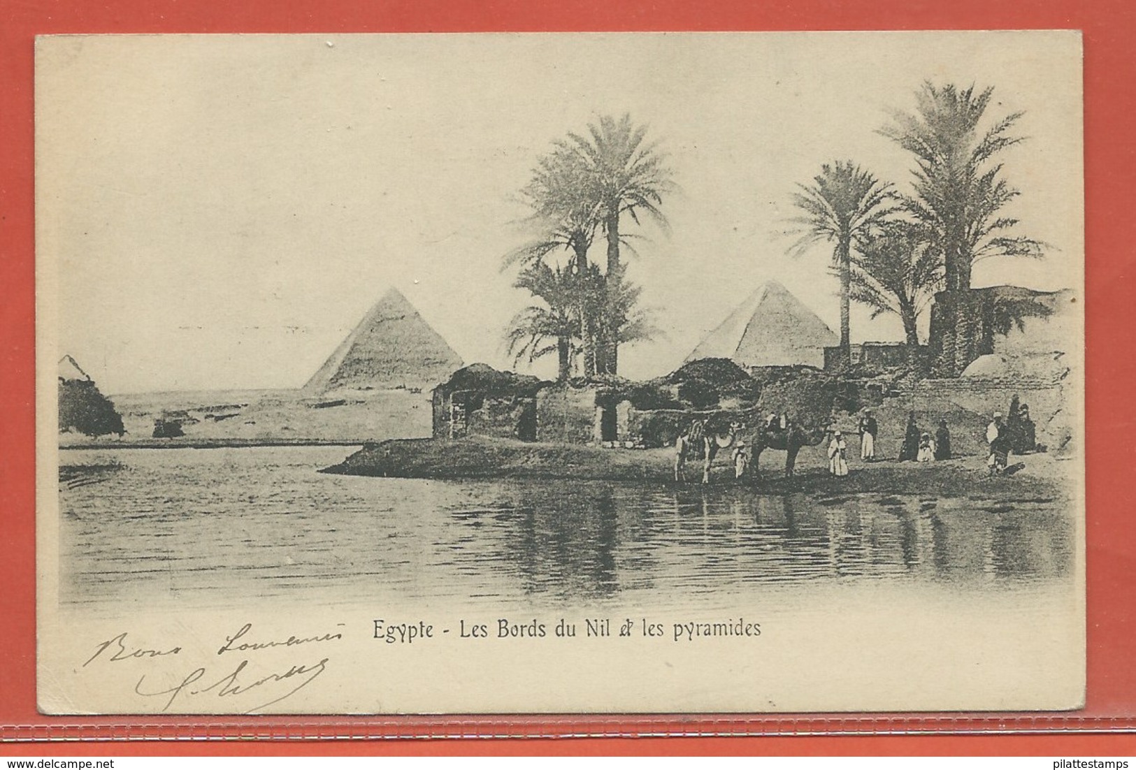 PORT SAID CARTE POSTALE AFFRANCHIE DE 1906 POUR POUR PARIS FRANCE - Covers & Documents