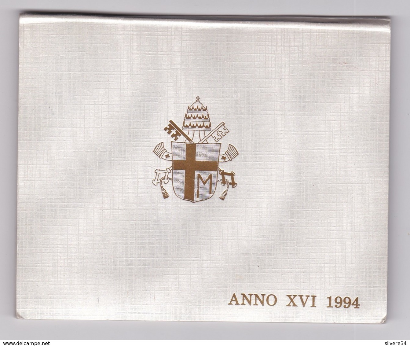 1994 Coffret Du Vatican, Série Complète, Jean Paul II Année XVI - Vaticano (Ciudad Del)