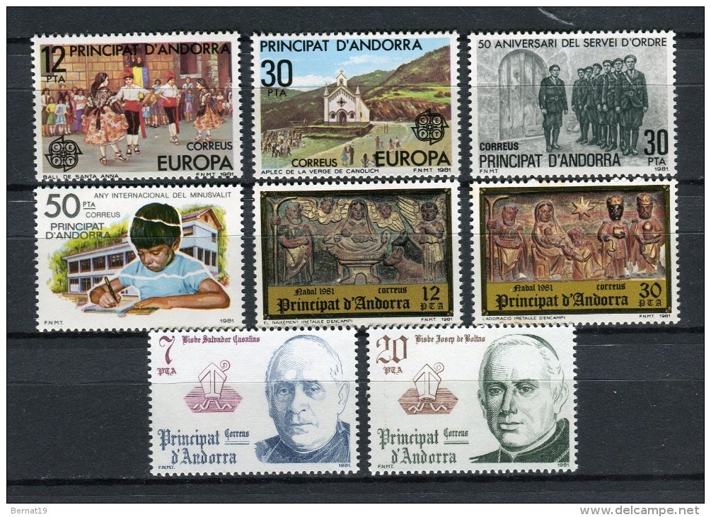 Andorra 1981. Completo ** MNH. - Ungebraucht