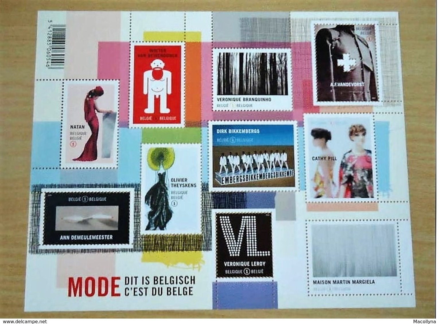 Blok 180** Mode Dit Is Belgisch - La Mode Du Belgique Sur Bloc 180 MNH  / 4019/28** - Unused Stamps