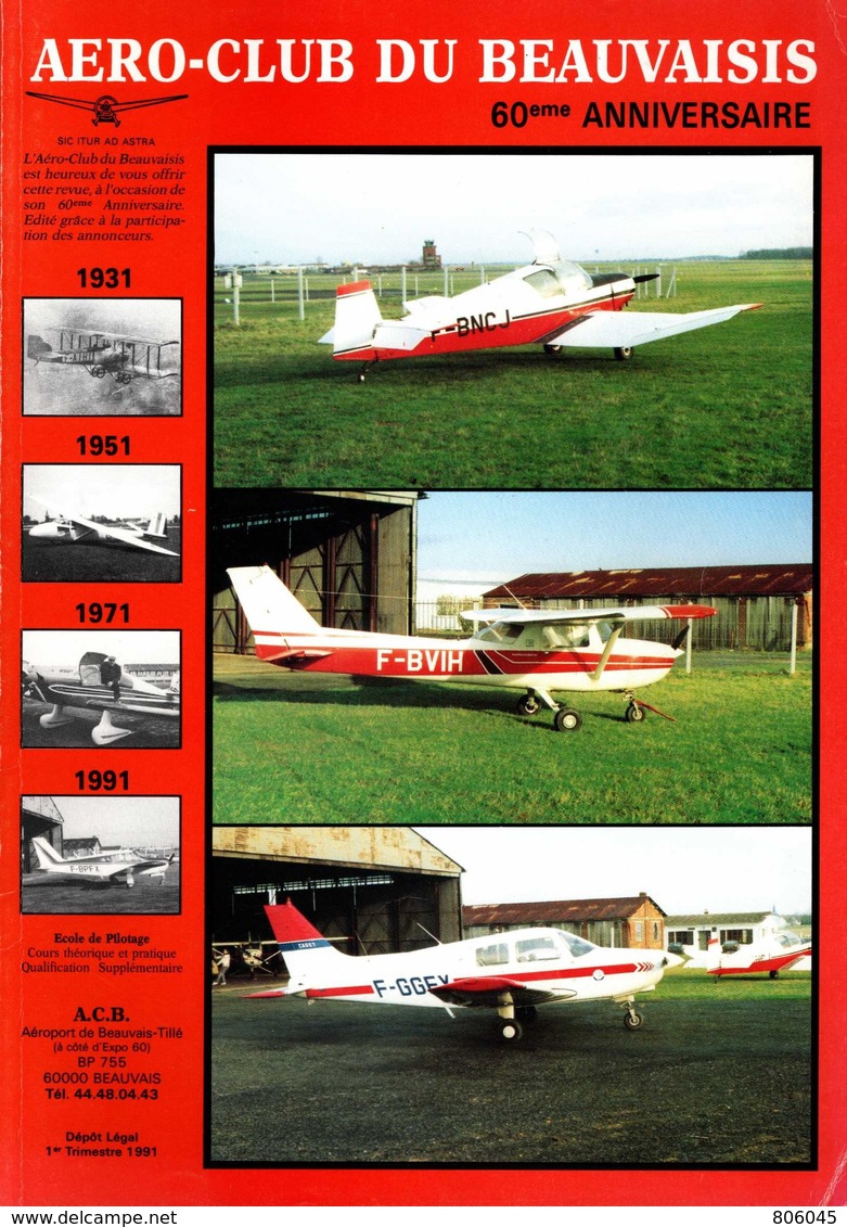 Revue De L'Aéro-club Du Beauvaisis - Aviation