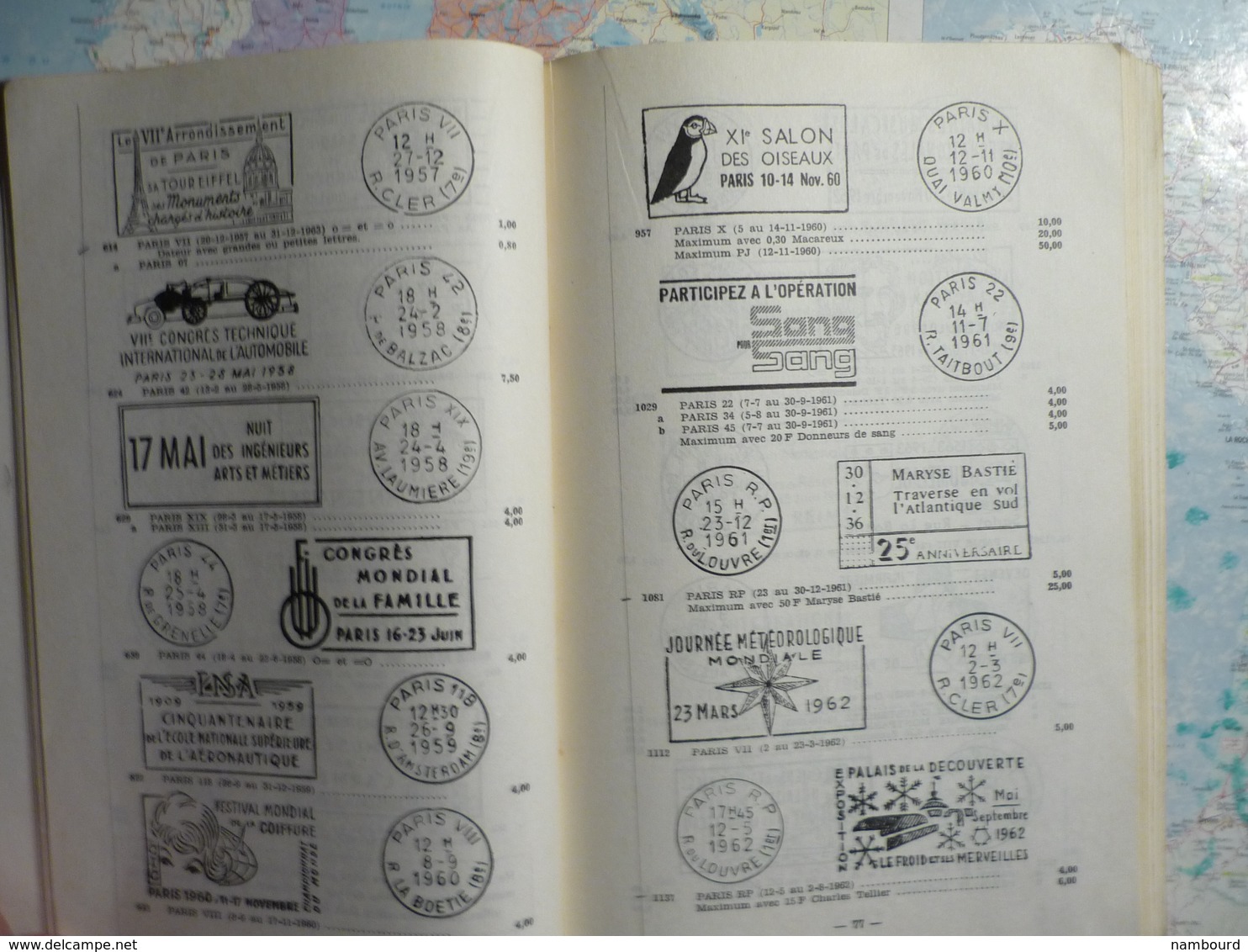 Catalogue Des Oblitérations Mécaniques  à Flamme Illustrée Ou Stylisée 3-e édition 1971 Tomes I Et II - Altri & Non Classificati
