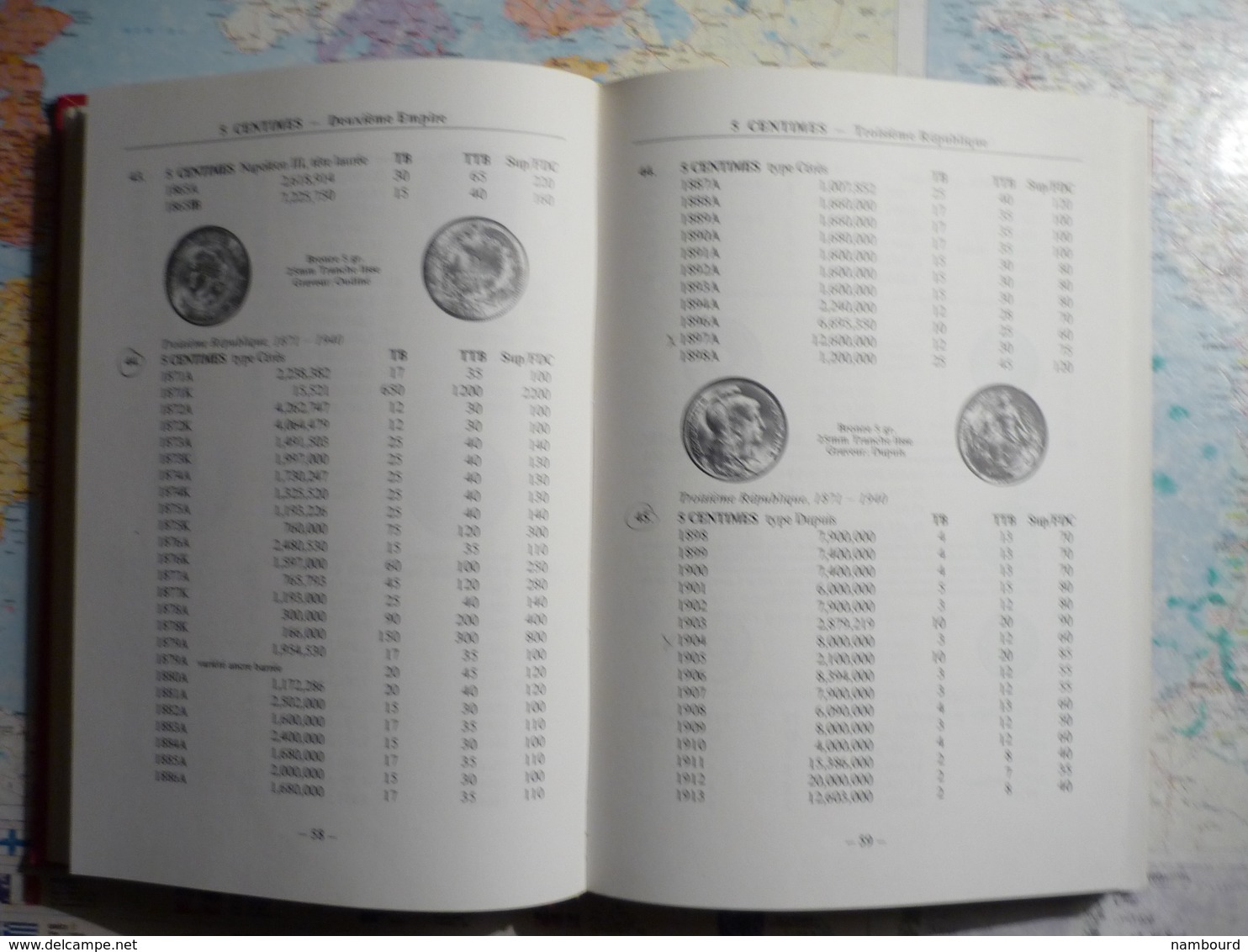 Catalogue Monnaies Françaises 1789-1977 Victor Gadoury 3-e édition - Matériel