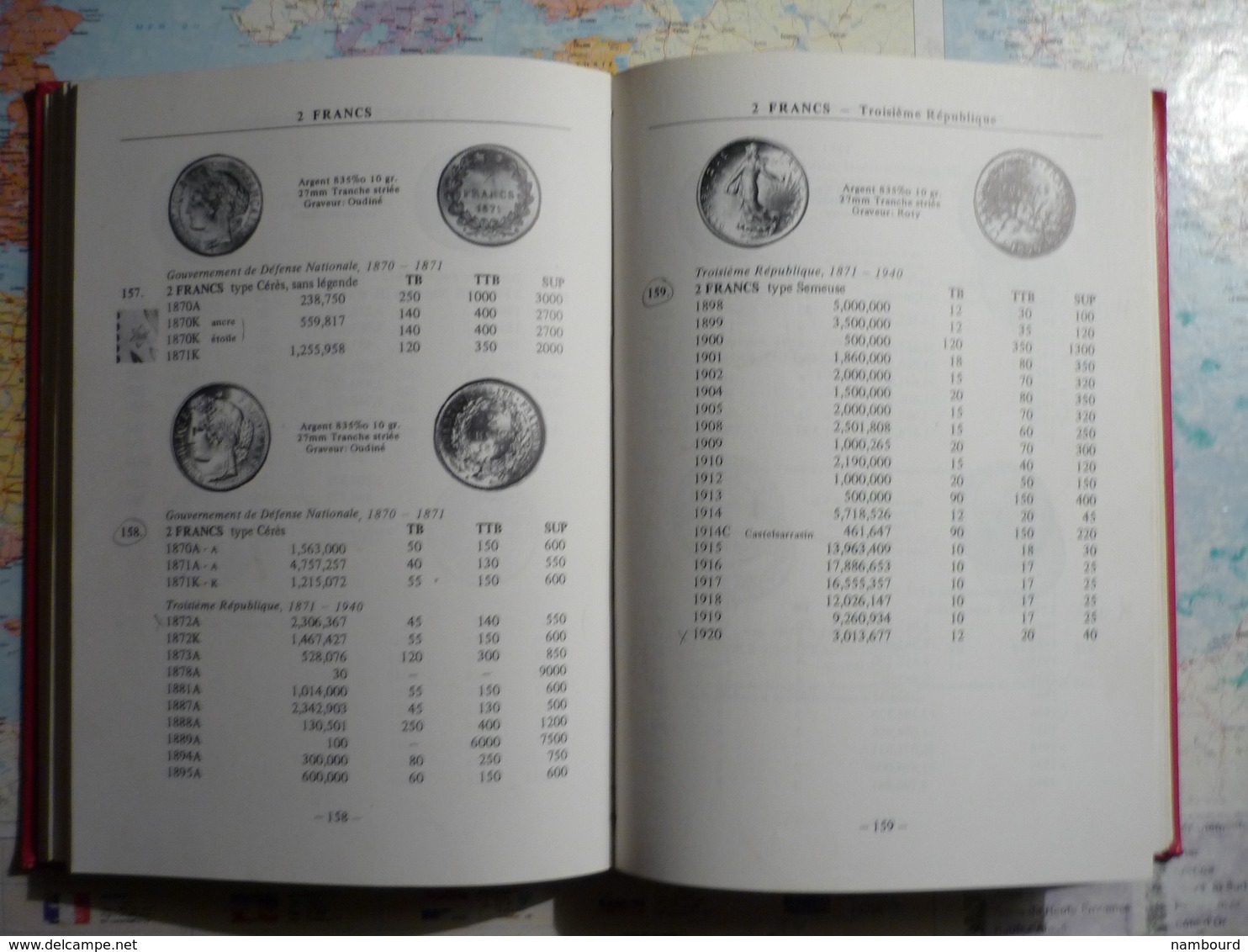 Catalogue Monnaies Françaises 1789-1977 Victor Gadoury 3-e édition