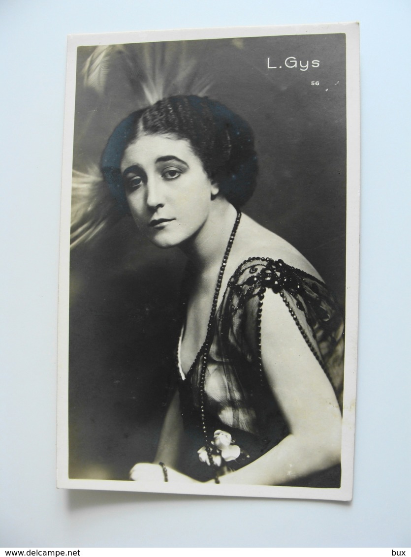 L.GYS   TEATRO OPERA LIRICA.  CINEMA   MOVIES FILM ATTRICE  ACTOR ACTRESS ARTISTS STAR - Teatro