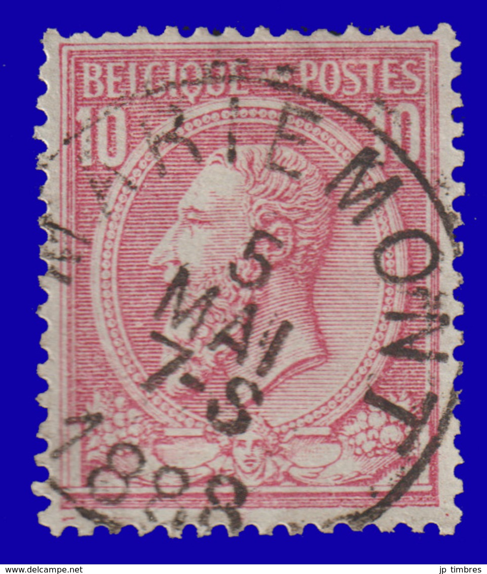 COB N° 46 - BELLE Oblitération - "MARIEMONT" - 1884-1891 Leopold II