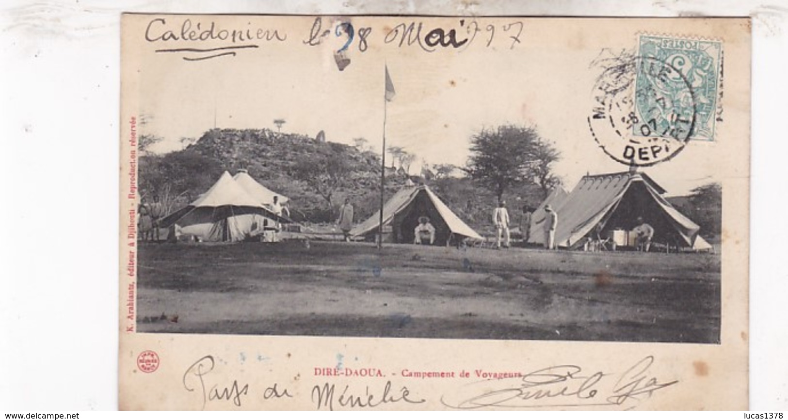 DIRE DAOUA / CAMPEMENT DE VOYAGEURS - Ethiopie