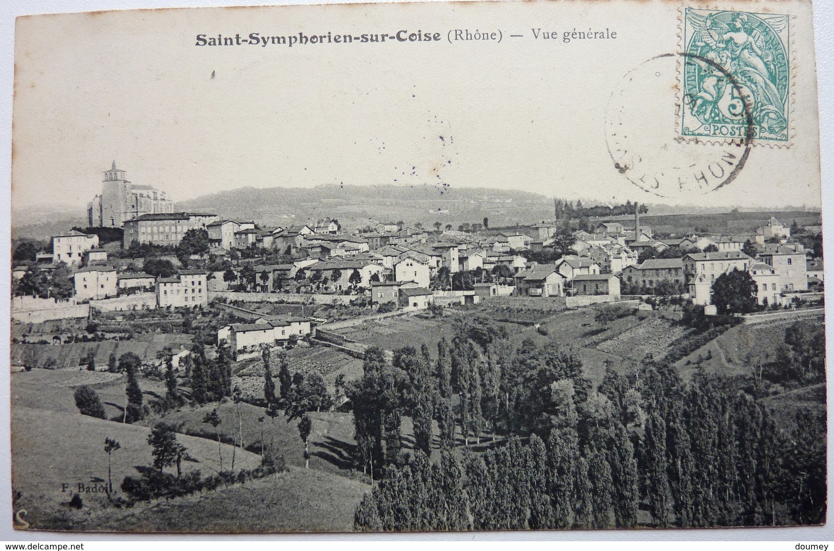 VUE GÉNÉRALE - SAINT-SYMPHORIEN Sur COISE - Saint-Symphorien-sur-Coise