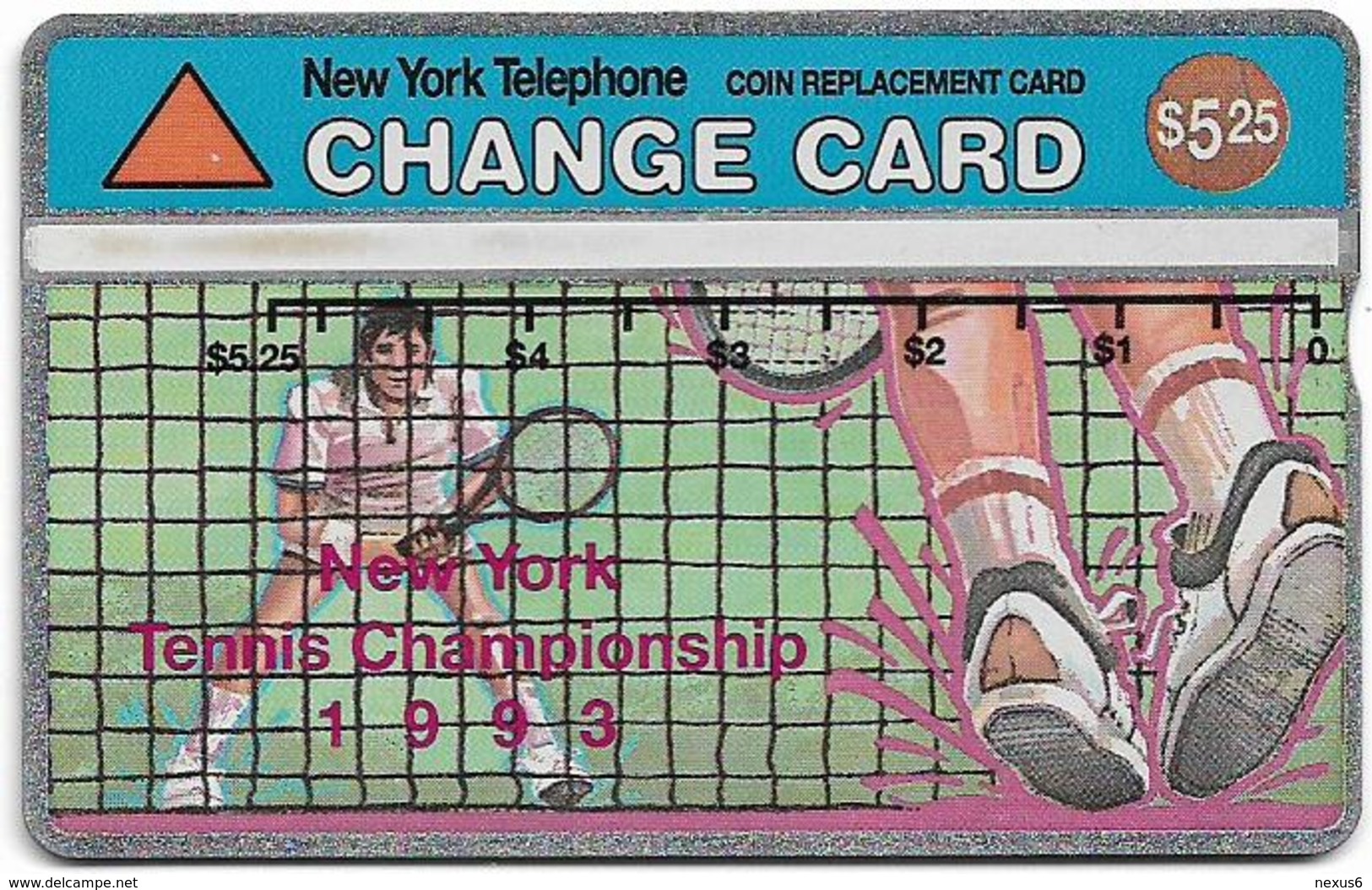 USA (Nynex NY) - World Nyc Tennis Champ. - L&G - 308A - 1993, 25.089ex, Mint - Cartes Holographiques (Landis & Gyr)