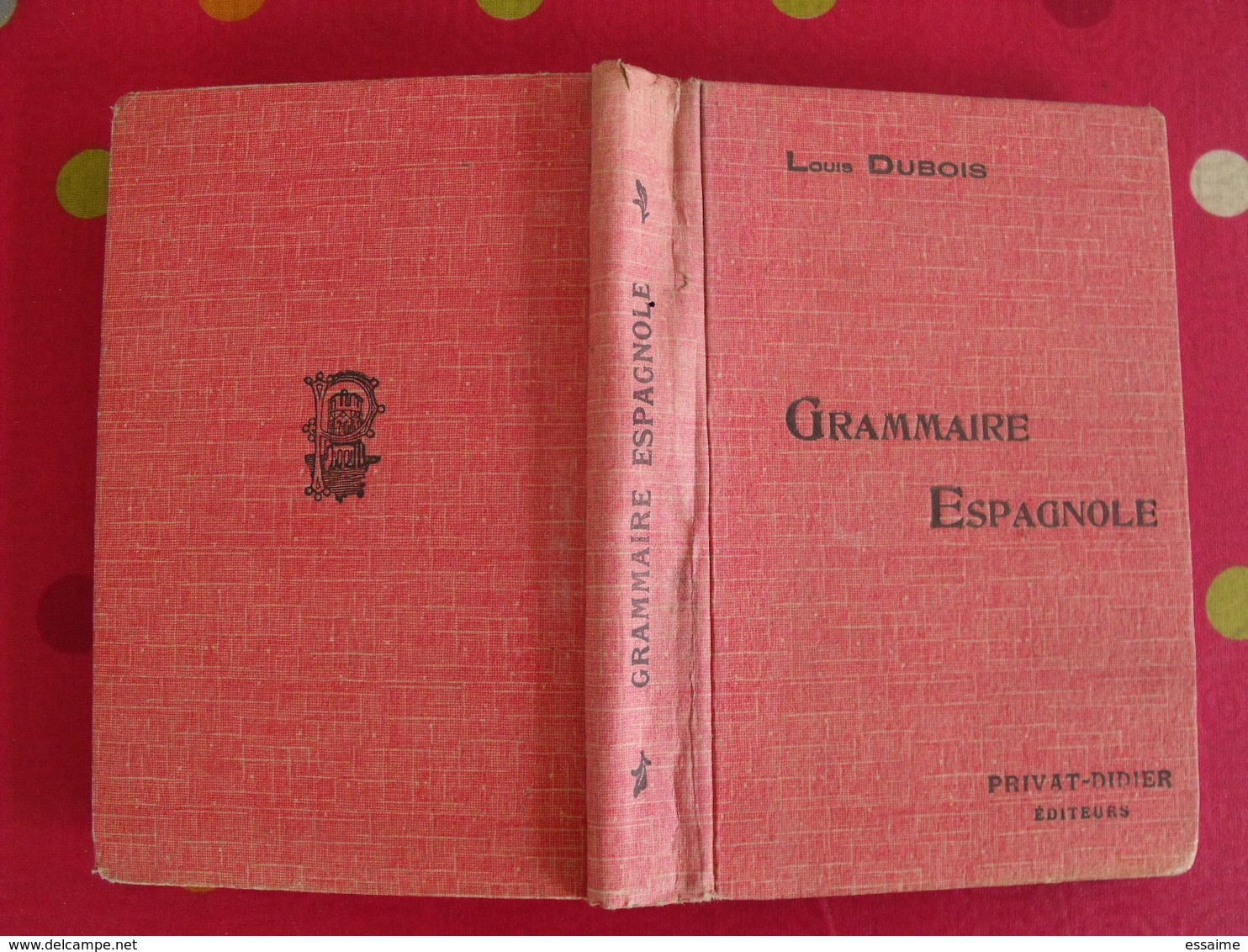 lot de 12 livres scolaires ou pédagogiques en Espagnol. espana. espagne. entre 1909 et 1969