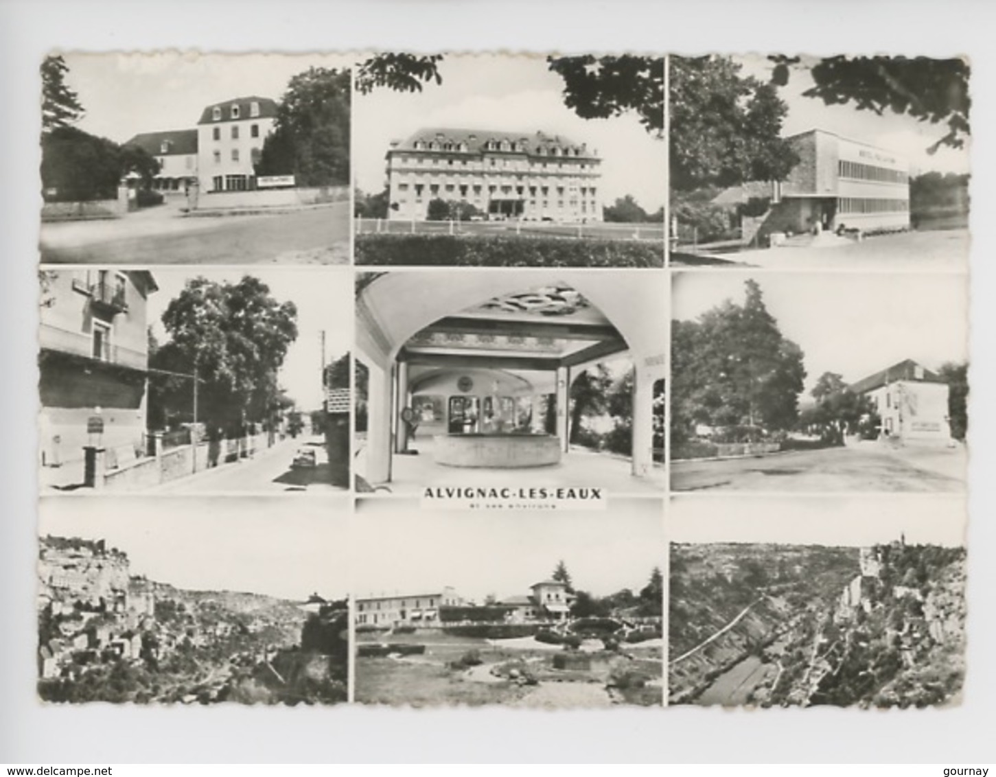 Alvignac Les Eaux : Colonie Vacances SNCF, Hotel Parc,Palladium,Château Carbois, Buvette Hotel (n°1) - Autres & Non Classés