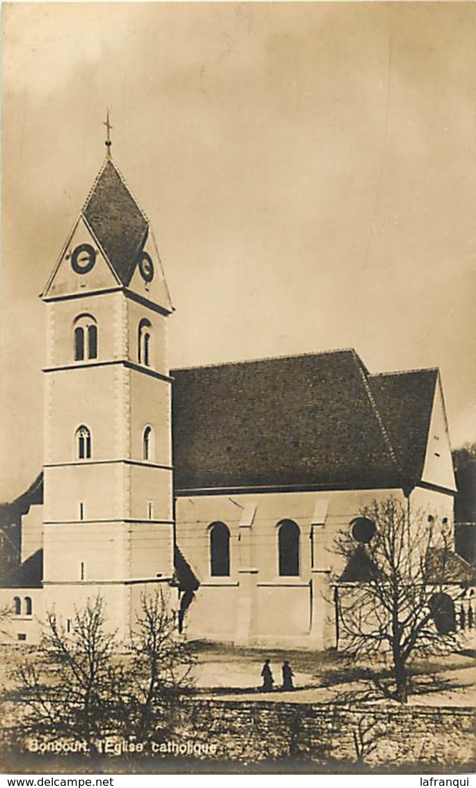 Pays Div Ref X354- Suisse - Boncourt - L Eglise Catholique  - - Court