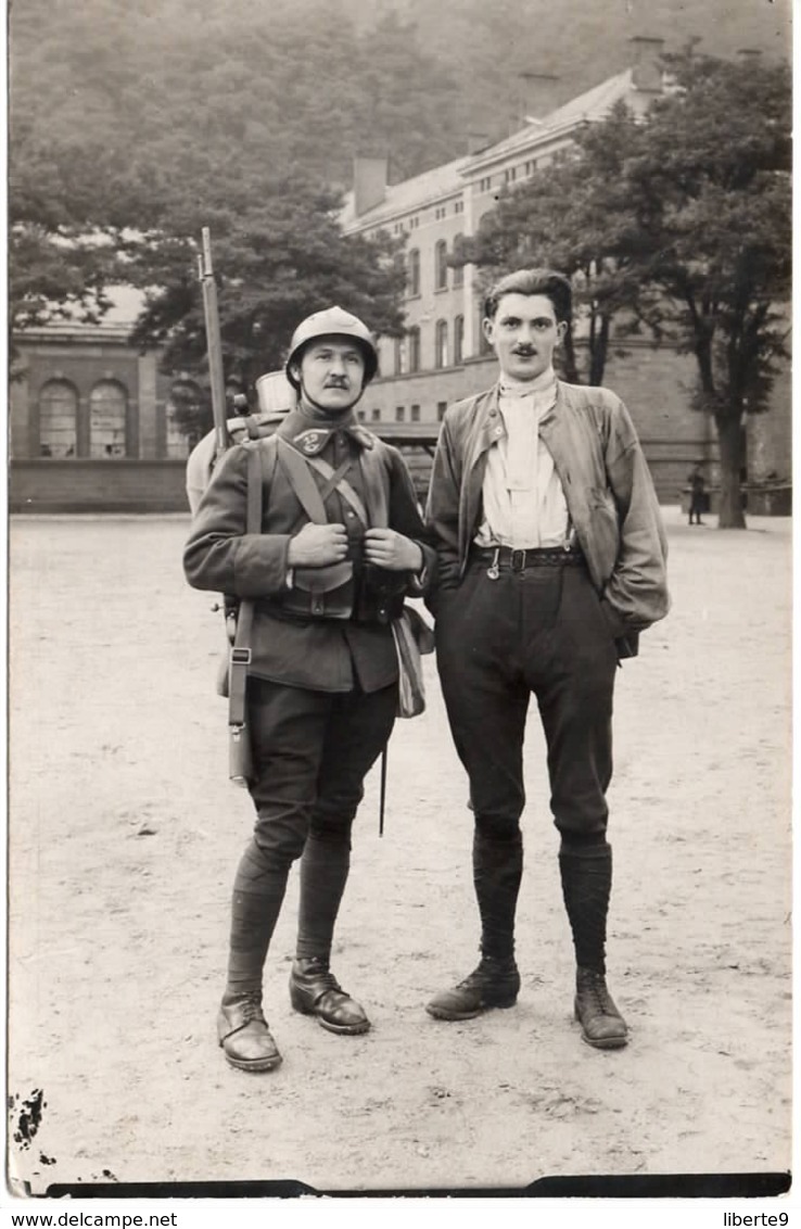 Militaire - 19e Bataillon  De Chasseurs A Pied Carte Photo - Chasseur Alpin ? - Regiments