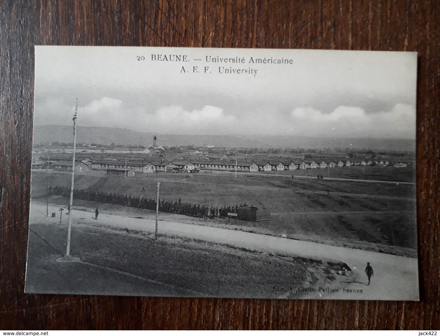 L27/56 BEAUNE . UNIVERSITE AMERICAINE - Beaune