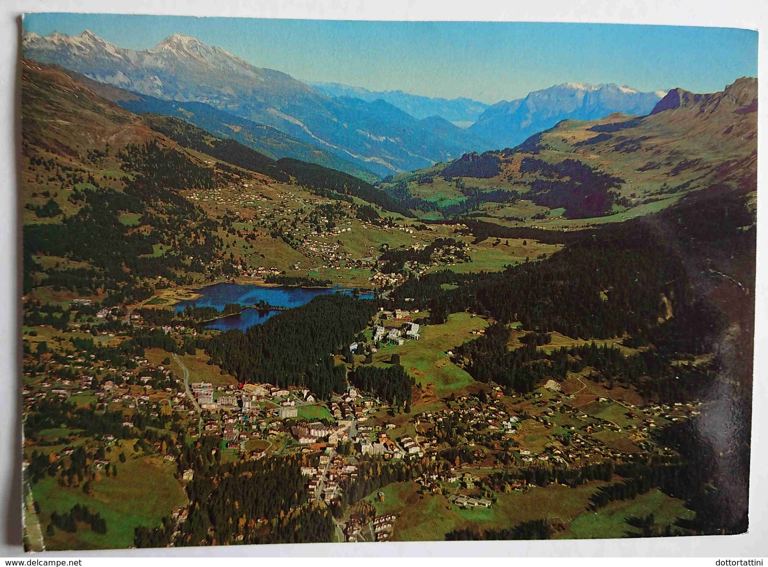 LENZERHEIDE Gegen Valbella Und Den Calanda -   Vg S2 - Lantsch/Lenz