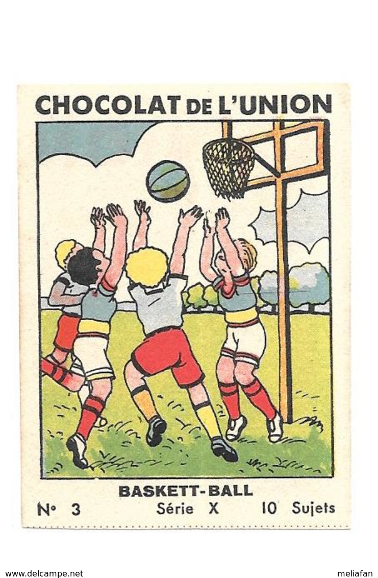 KB209 - IMAGE CHOCOLAT UNION - BASKET BALL - Autres & Non Classés