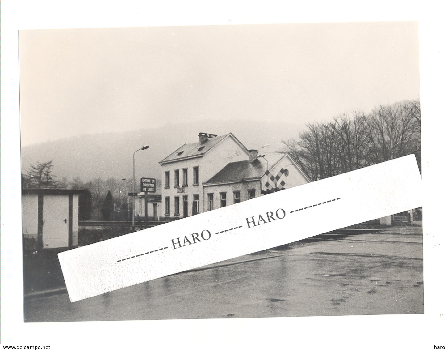 Phorto ( 17 X 23 Cm ) De La Gare De MERY ( Tilff ) Vers 1960 (b275) - Lieux