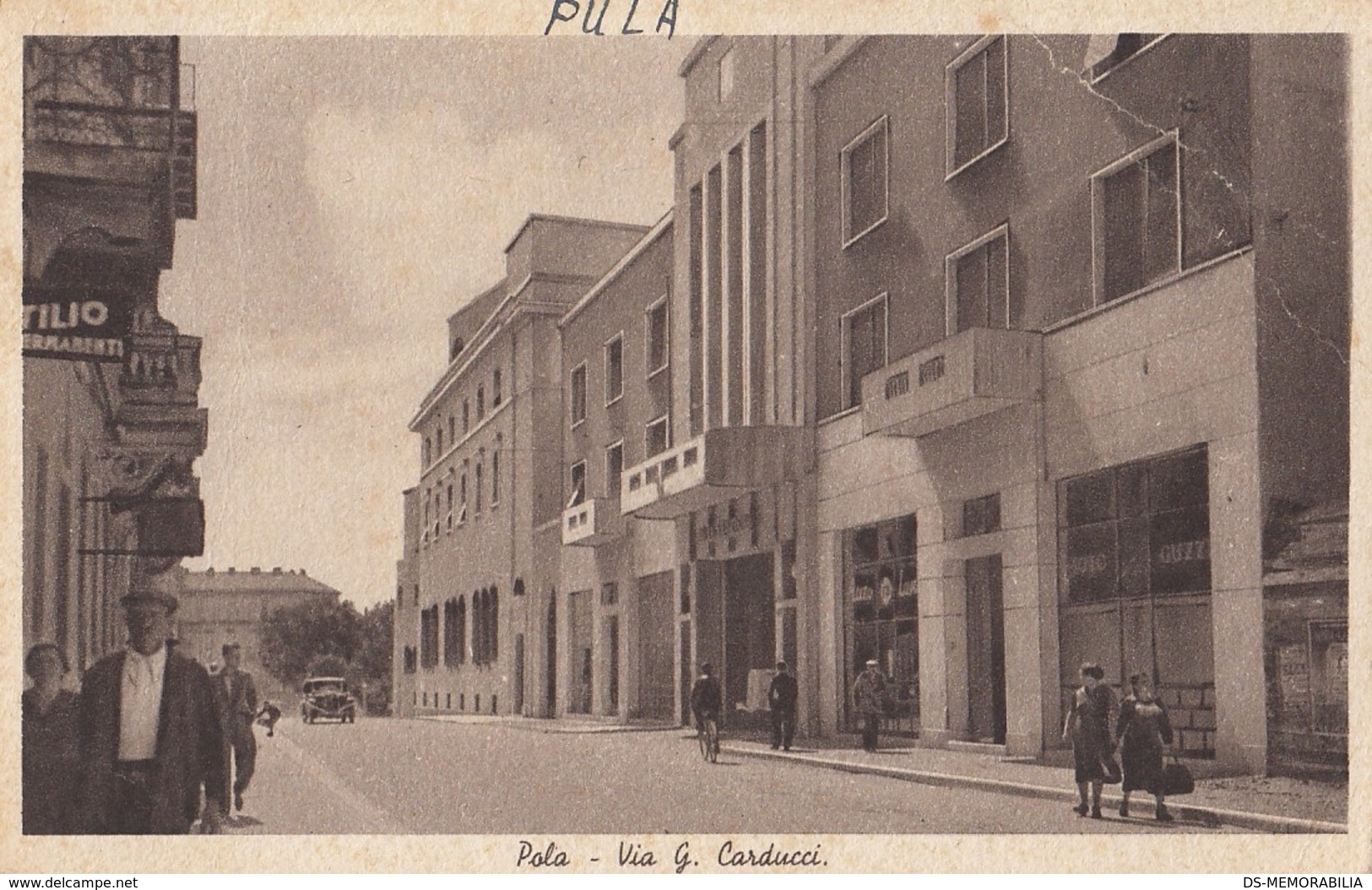 Pola - Via Carducci 1947 - Croatia