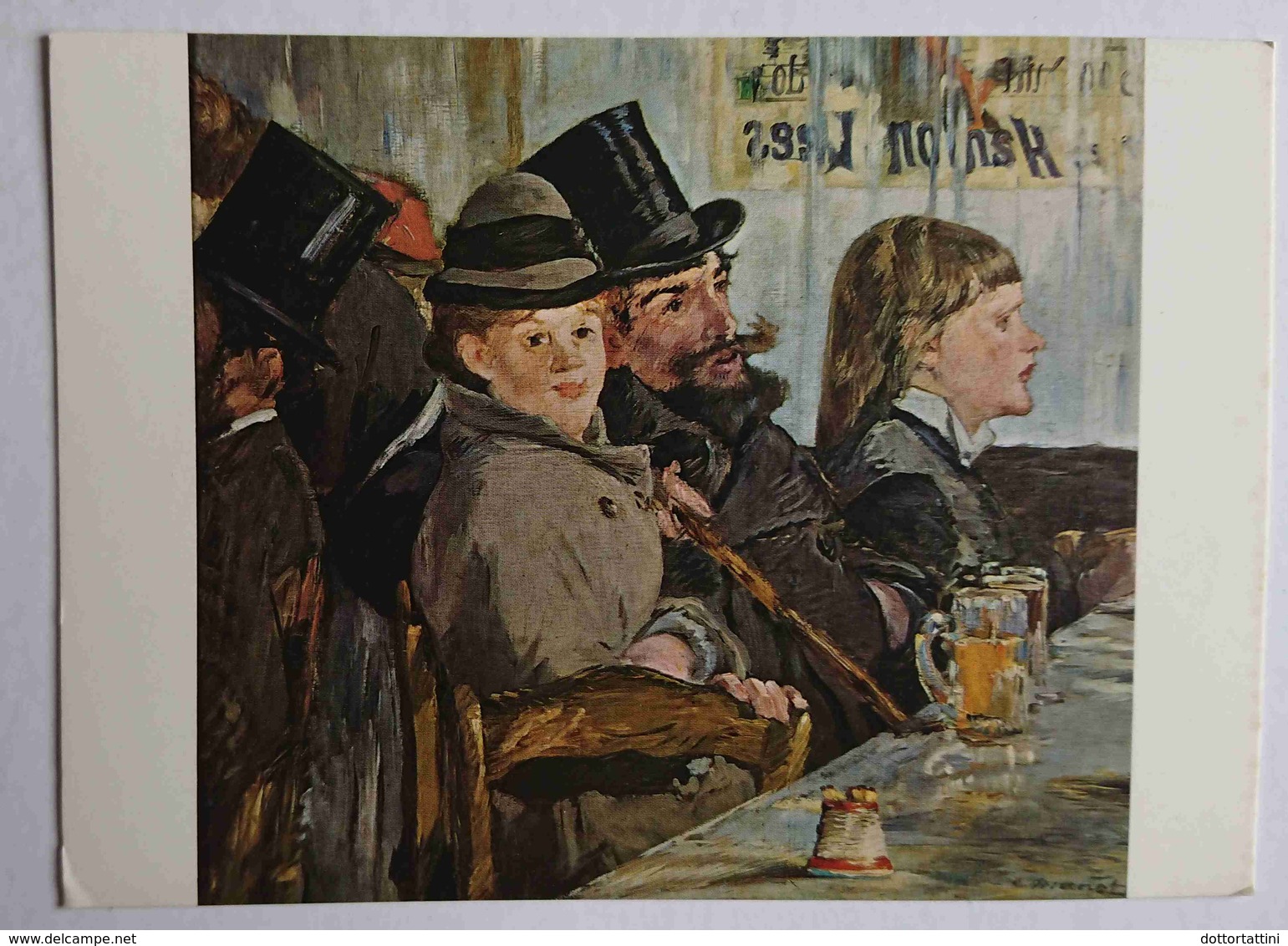 EDOUARD MANET (1832-1883) - Au Café - Sammlung Oskar Reinhart "Am Romerhoilz", Winterthur  - Nv  BA2 - Malerei & Gemälde