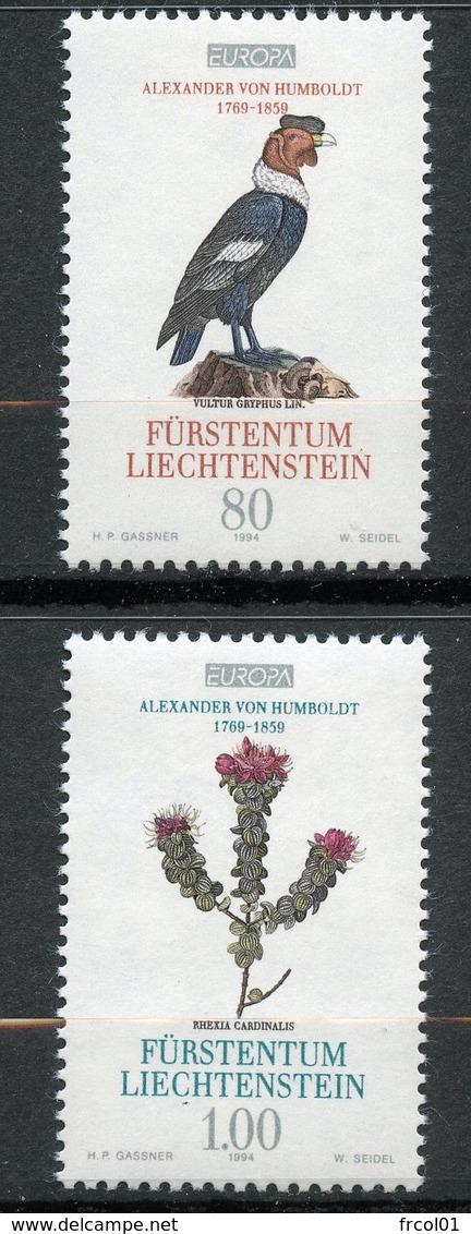 Liechtenstein, Yvert 1020&1021**, MNH - Neufs
