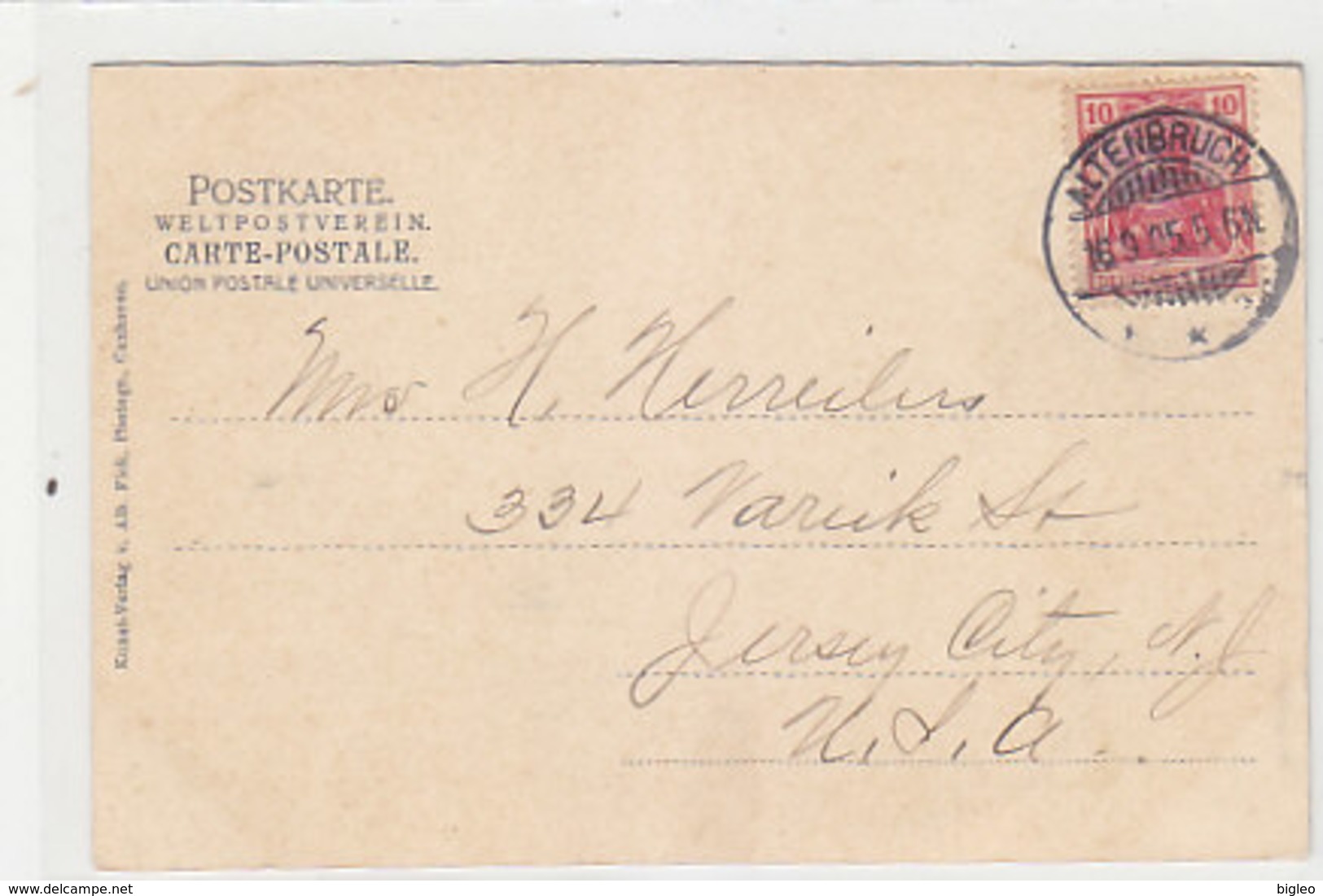 Gruss Aus Belum - Postagentur - Gemeindehaus -1905       (A-193-191027) - Altri & Non Classificati