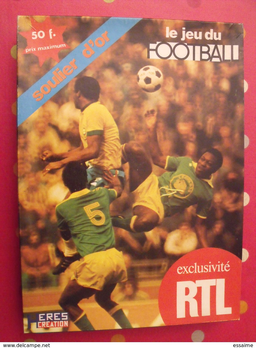 Le Jeu Du Football. Soulier D'or. Heres Création. Exclusivité RTL. Très Bon état. Vers 1960-70 - Other & Unclassified