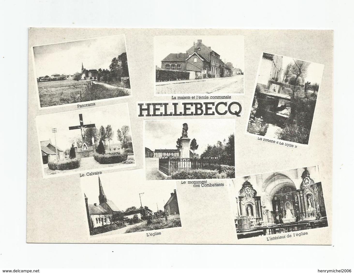 Belgique Hellebecq Multi Vue - Silly