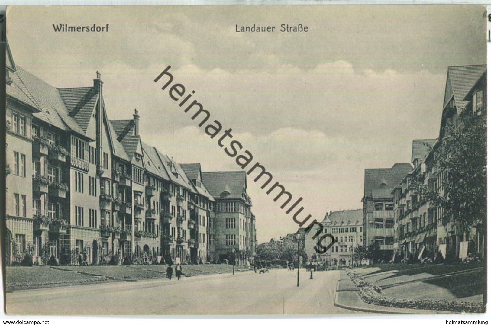 Berlin-Wilmersdorf - Landauerstrasse - Verlag J. Goldiner Berlin 20er Jahre - Wilmersdorf