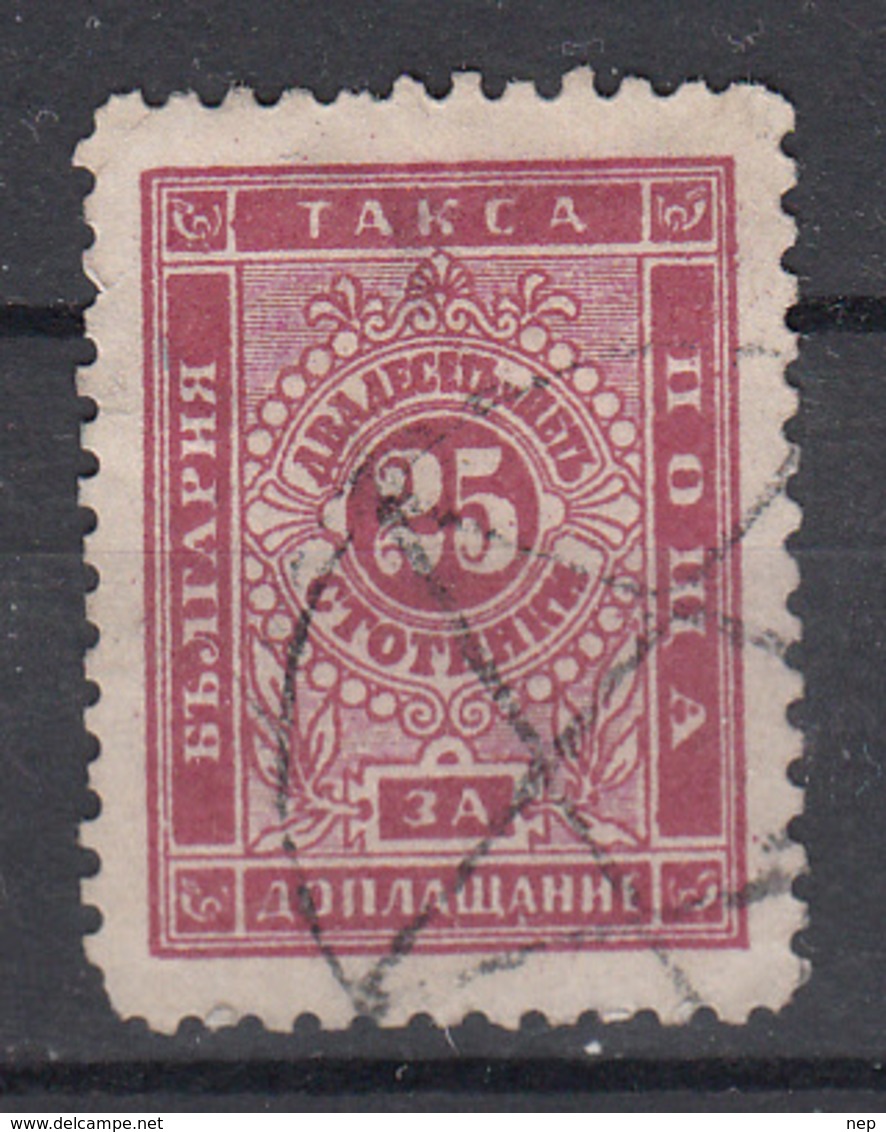 BULGARIJE - Michel - 1887 - Nr 8 IIA - Gest/Obl/Us - Postage Due