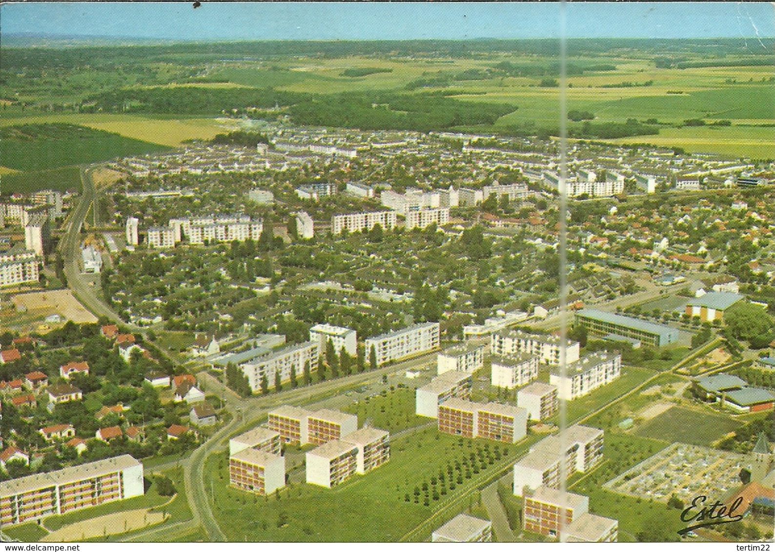 ( LES CLAYES SOUS BOIS )( 78 YVELINES )( VUE AERIENNE ) VUE GENERALE - Les Clayes Sous Bois