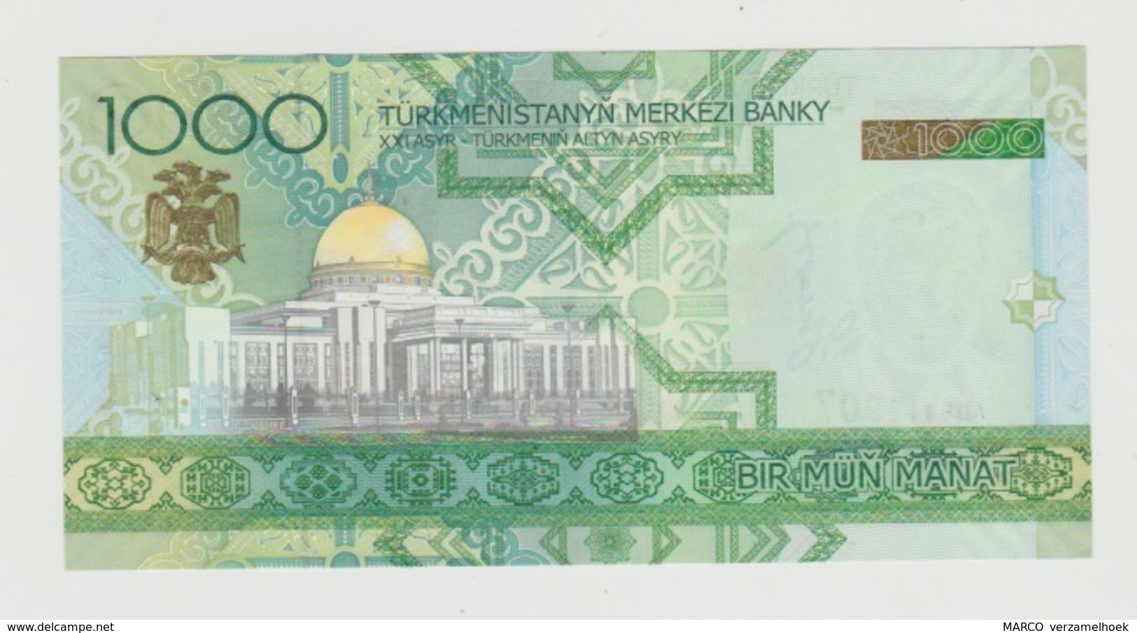 Turkmenistan 1000 Manat 2005 UNC - Turkmenistan