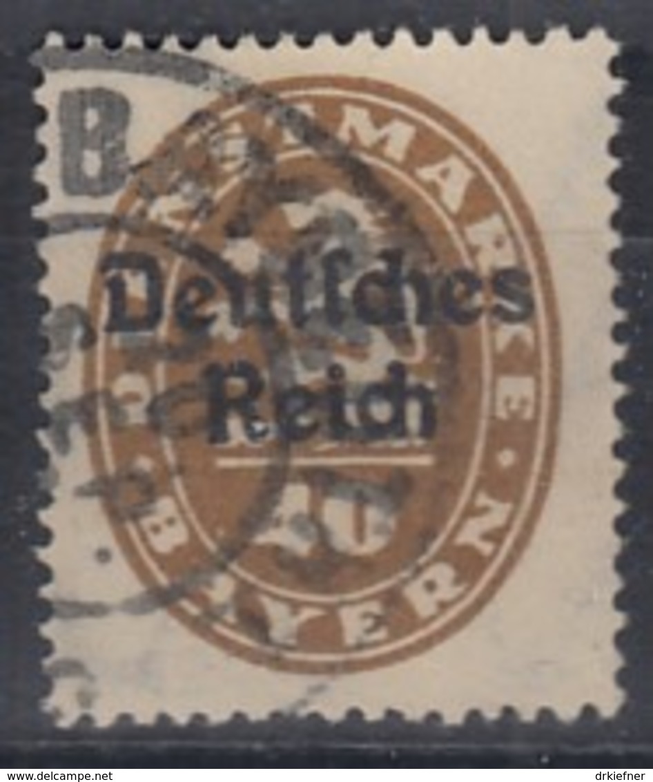 DR Dienst 39, Gestempelt, Geprüft, 1920 - Dienstzegels