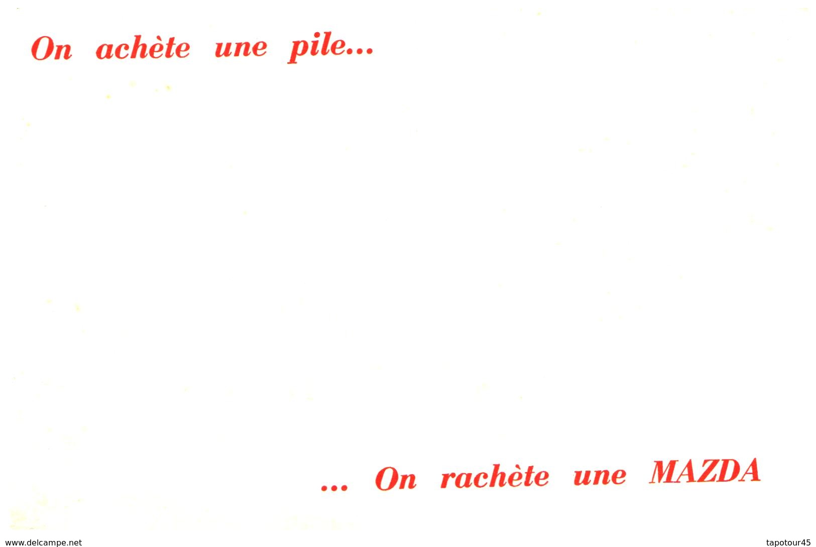 Pil M/ Buvard Pile MAZDA " Château De Blois "  (N=1) - Accumulators