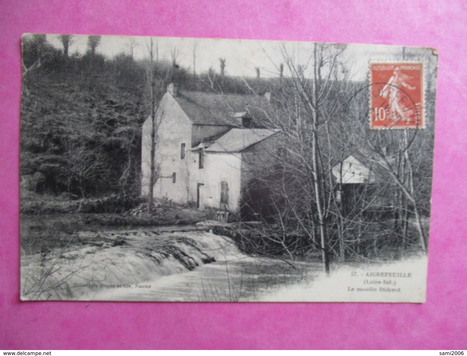 CPA 44 AIGREFEUILLE LE MOULIN DIDEROT - Aigrefeuille-sur-Maine