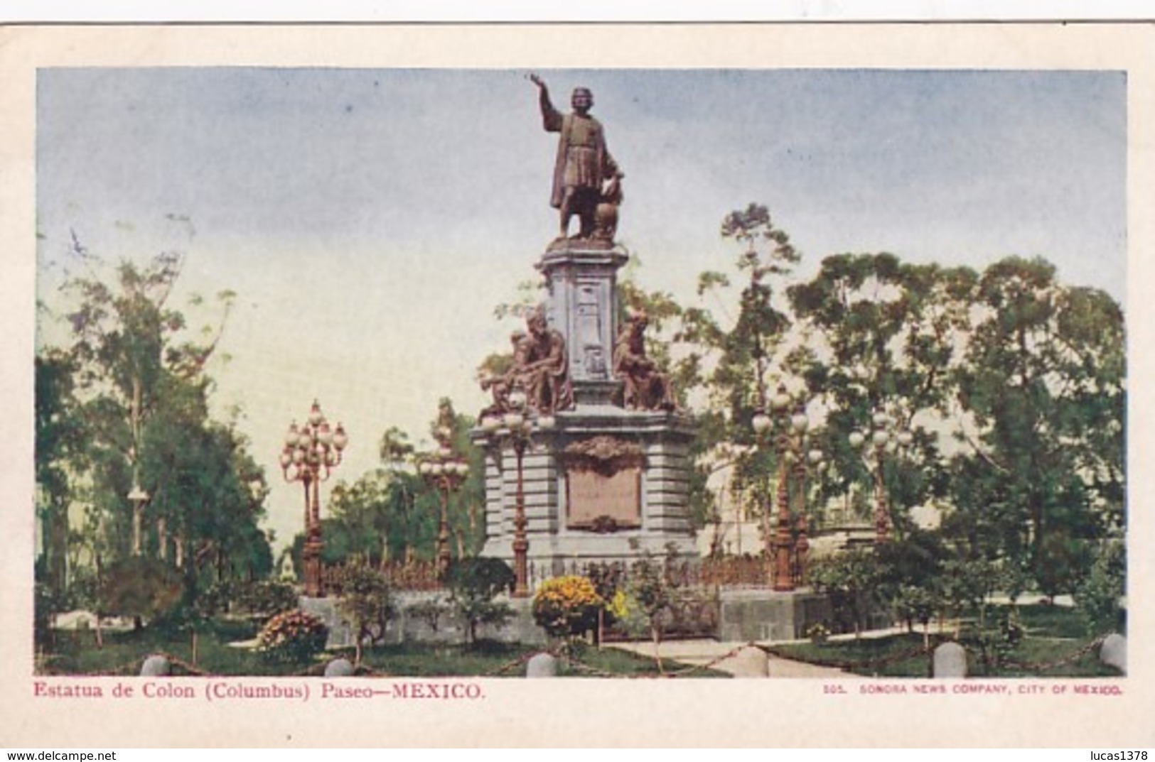 ESTATUA DE COLON / PASEO MEXICO - México