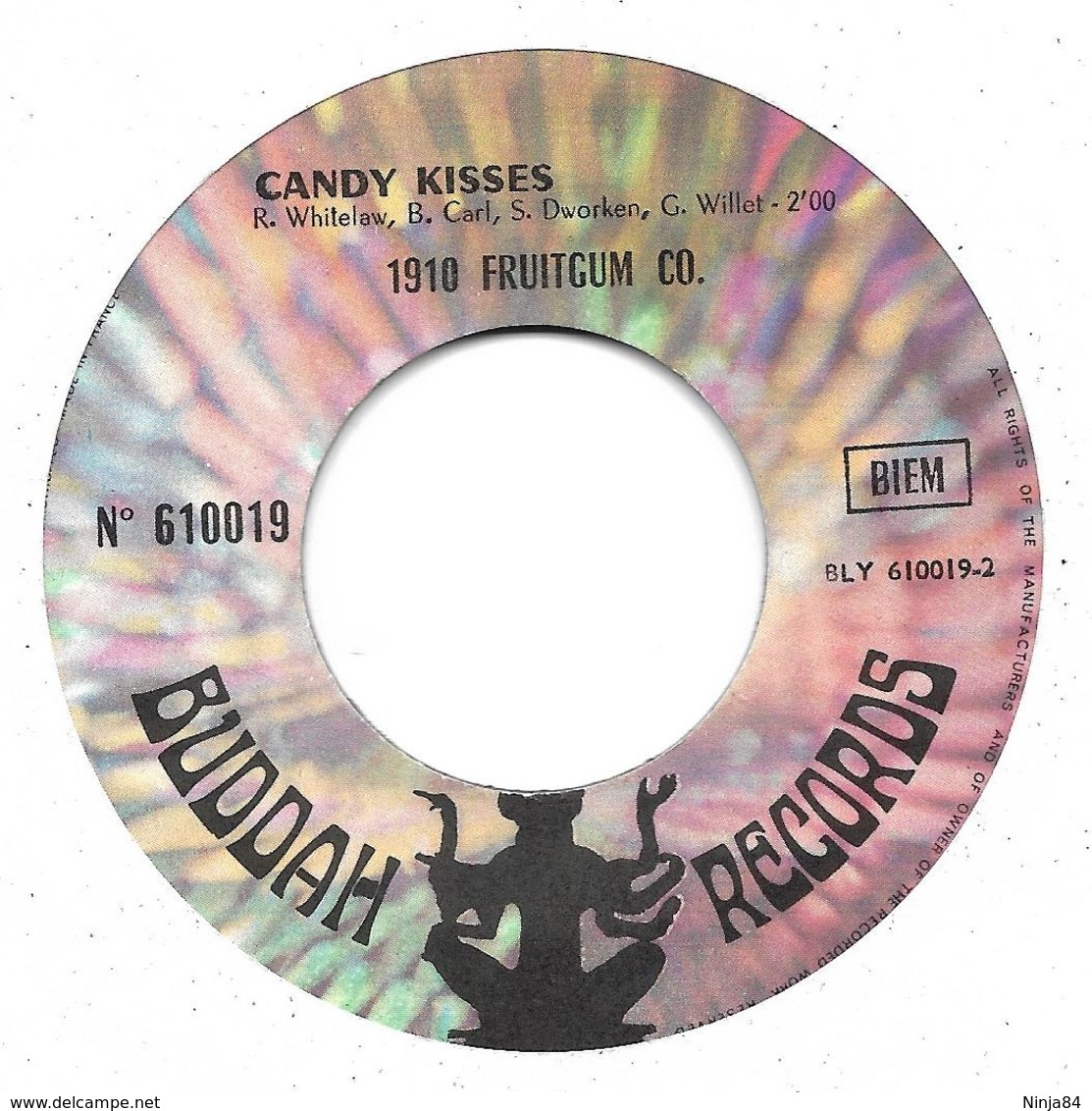 SP 45 RPM (7")  1910 Fruitgum Company  "  Goody Goody Gumdrops  " - Rock