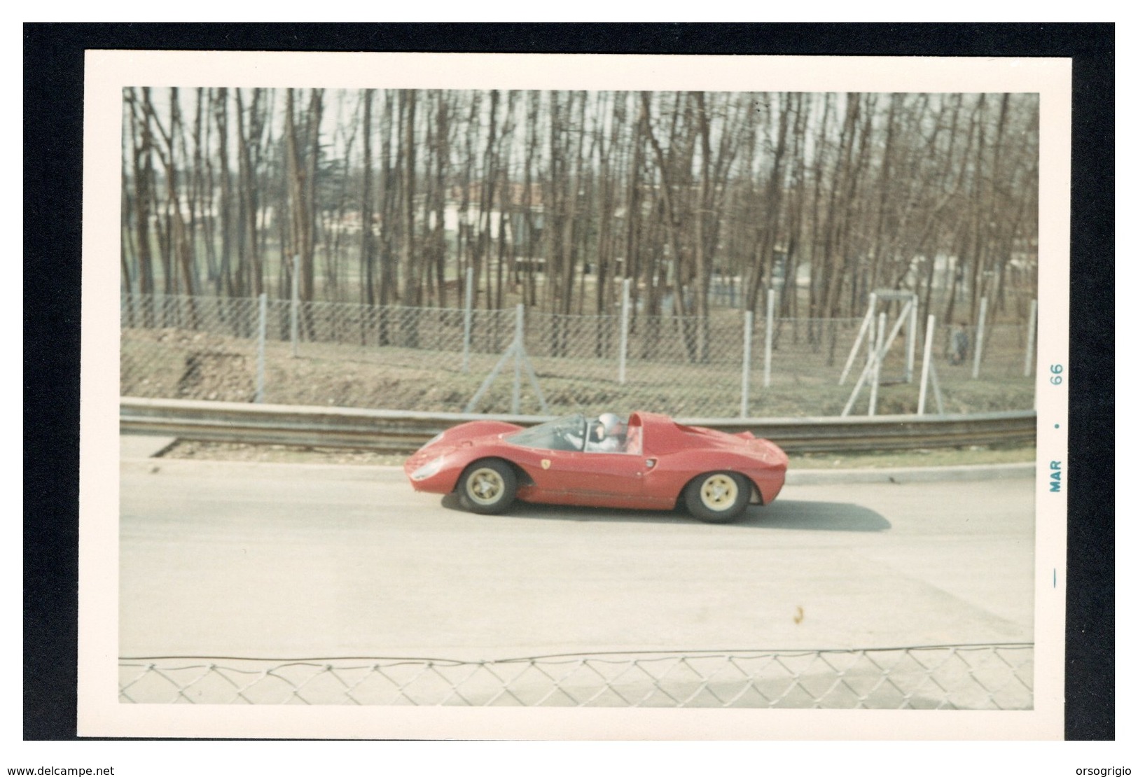 AUTODROMO DI MONZA - FERRARI - PROTOTIPO DINO  -  Prove Libere - Automobili